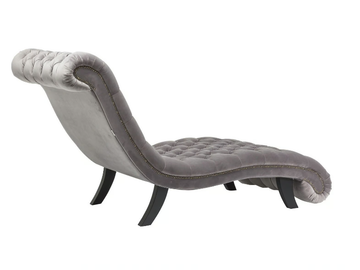 DESIRE VELVET - Tufted fabric chaise longue by KARE Design - view 3